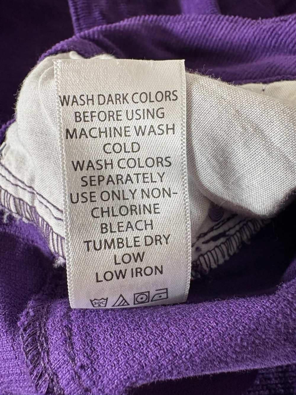 Woman Within Purple Corduroy Trousers - Deep Violet Straight Leg 1293 - Picture 8 of 11
